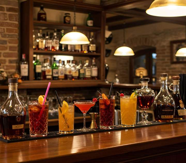 Notre bar vous propose une sélection de boissons variées.